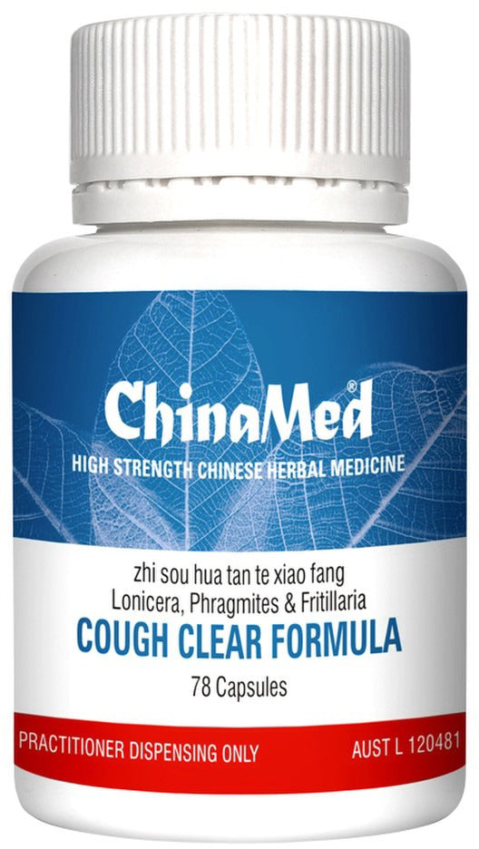 ChinaMed Cough Clear Formula 78 Capsules