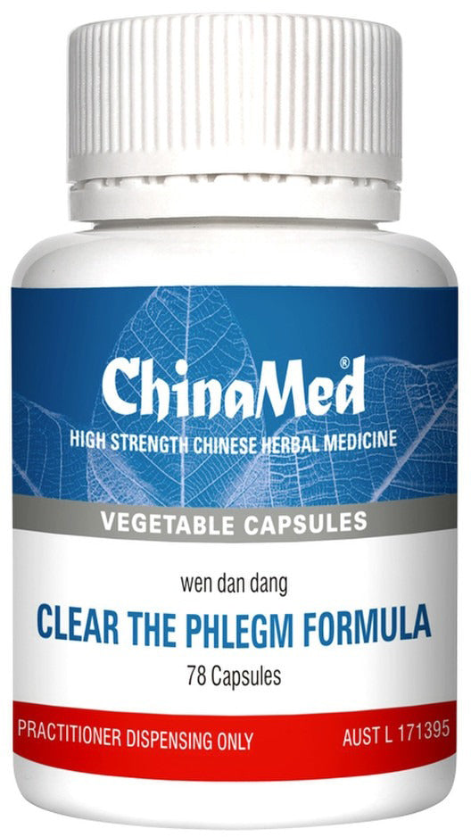 ChinaMed Clear The Phlegm Formula 78 Capsules