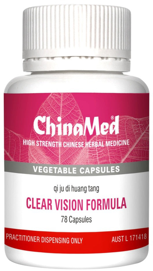 ChinaMed Clear Vision Formula 78 Capsules