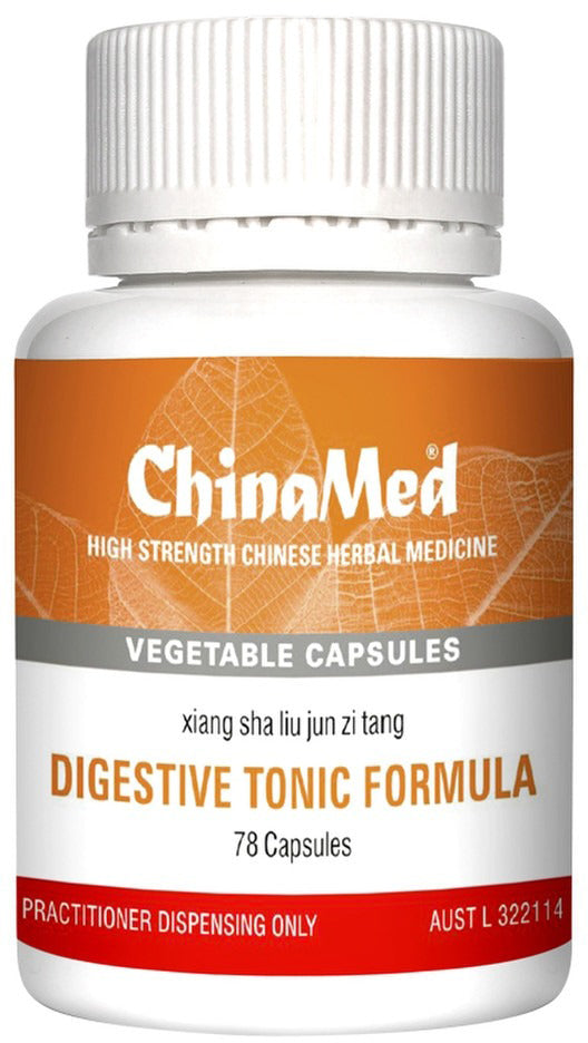 ChinaMed Digestive Tonic Formula 78 Capsules