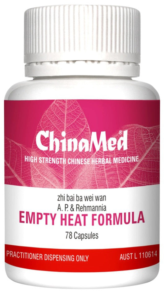 ChinaMed Empty Heat Formula 78 Capsules