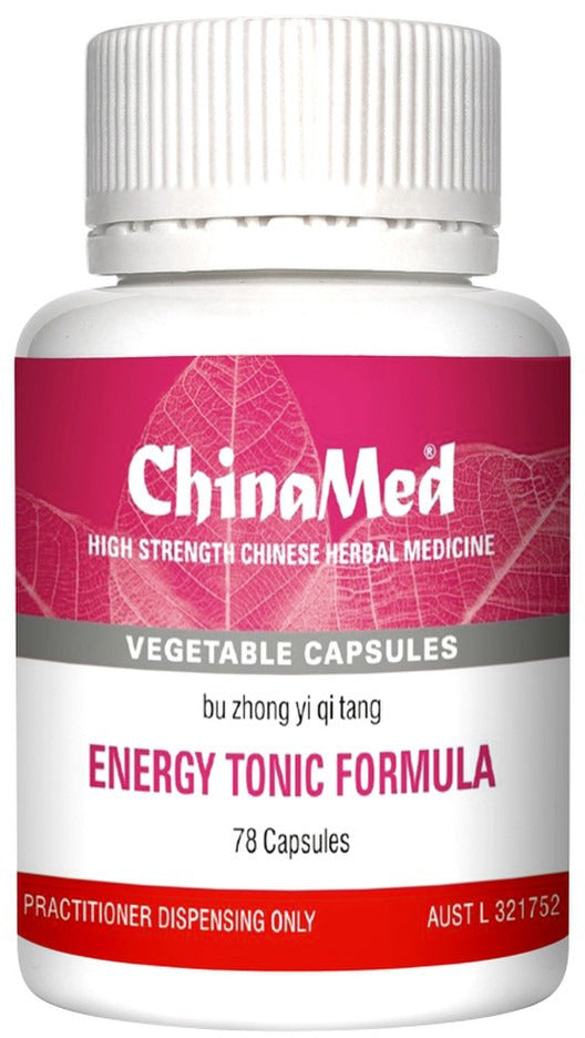 ChinaMed Energy Tonic Formula 78 Capsules