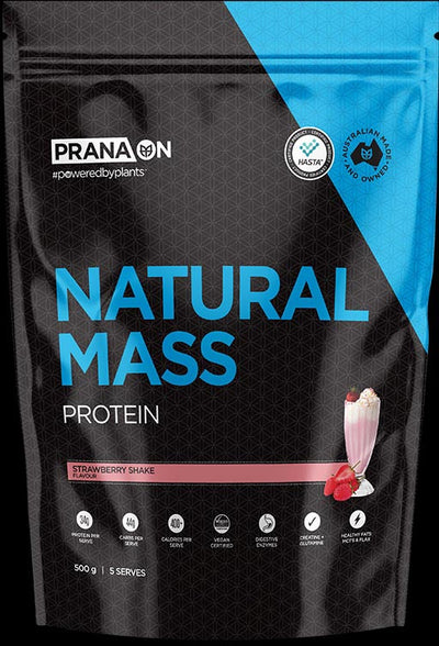 Prana On Natural Mass Protein Pouches 500g