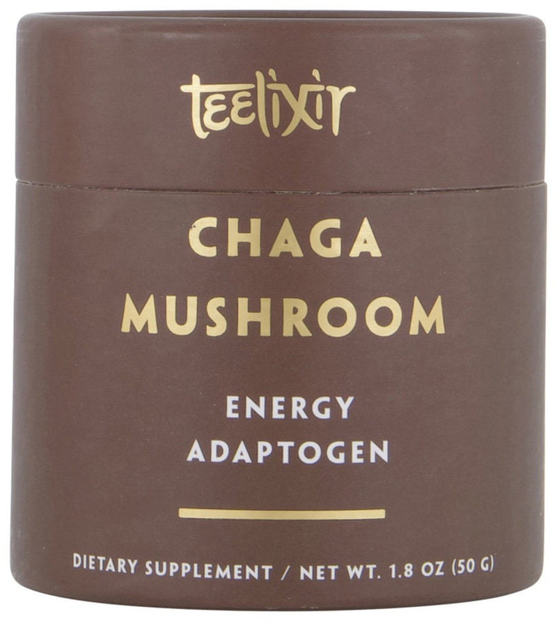 Teelixir Organic Chaga Mushroom (Energy Adaptogen) 50g