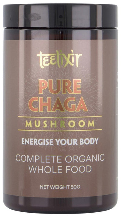 Teelixir Organic Pure Chaga Mushroom 50g