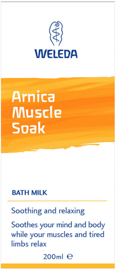 Weleda Bath Milk Arnica Muscle Soak 200ml