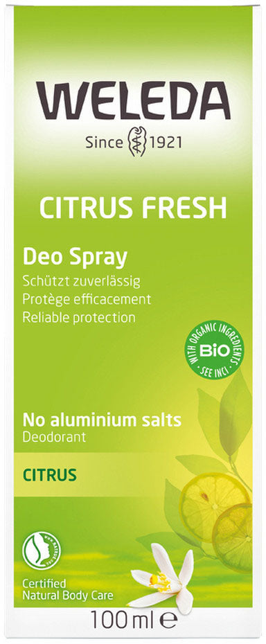 Weleda Organic Deo Spray Citrus Fresh (Citrus) 100ml