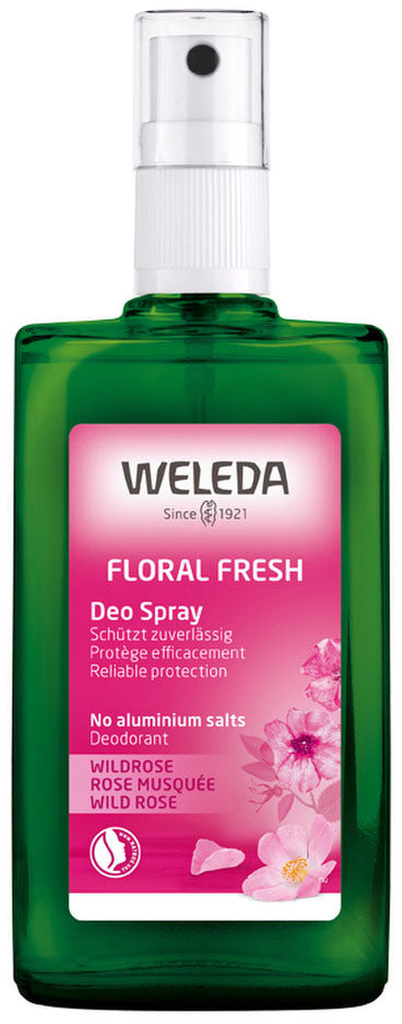 Weleda Organic Deo Spray Floral Fresh (Wild Rose) 100ml