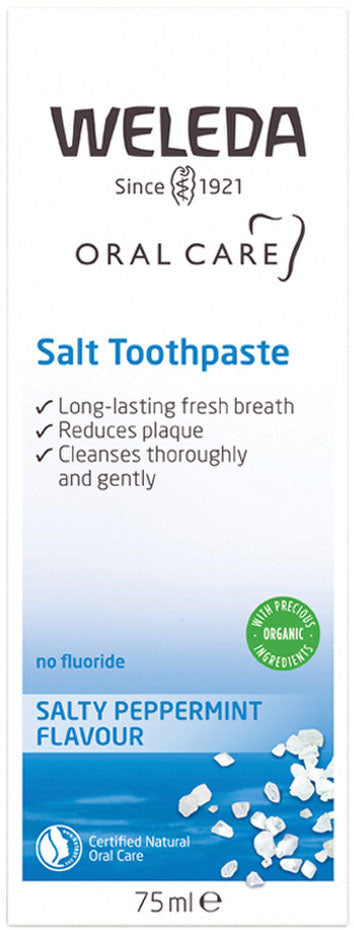 Weleda Oral Care Toothpaste Salt (Salty Peppermint Flavour) 75ml