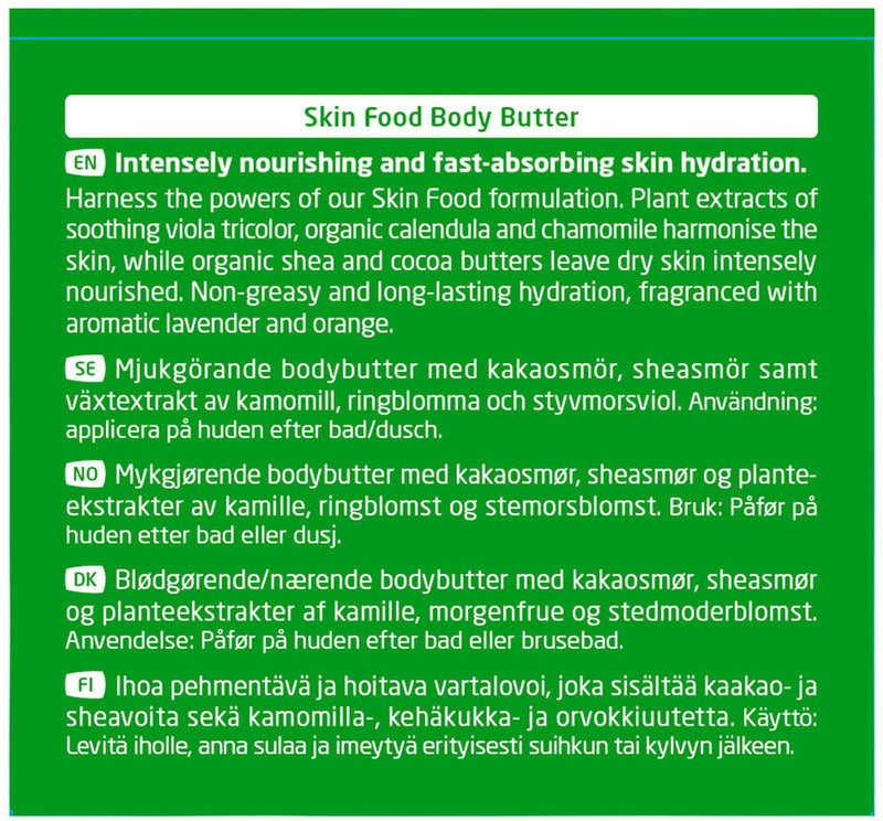 Weleda Skin Food Body Butter 150ml