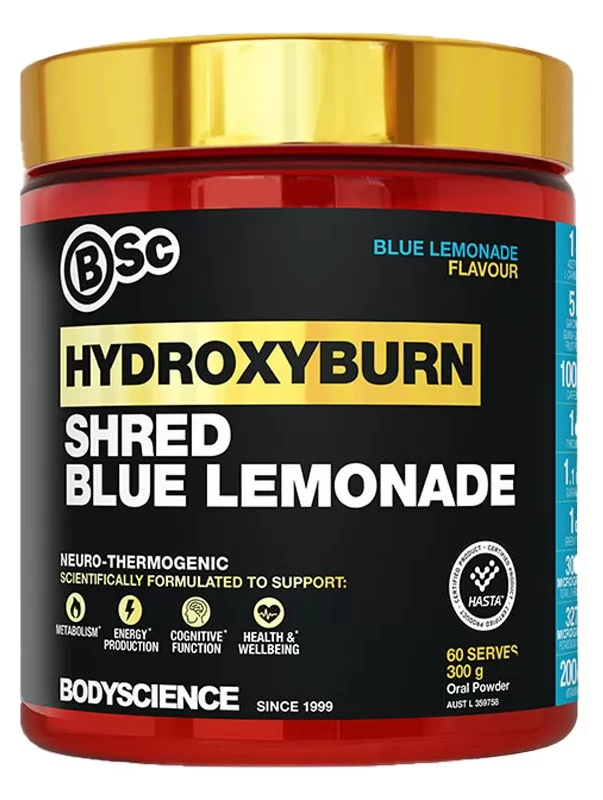 BSC HydroxyBurn Shred 300g