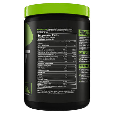 MusclePharm Assault Sport 30 Serve