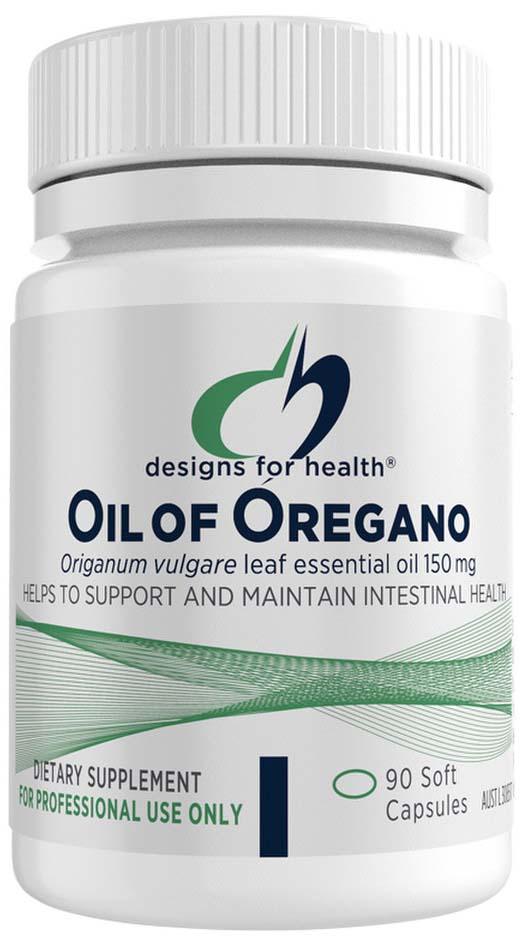 Designs For Health Oil of Oregano softgel Capsules Health Co